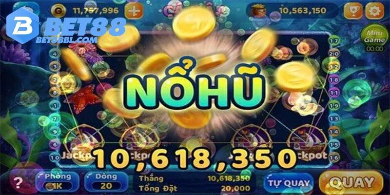 Ưu điểm sảnh chơi nổ hũ của Bet88